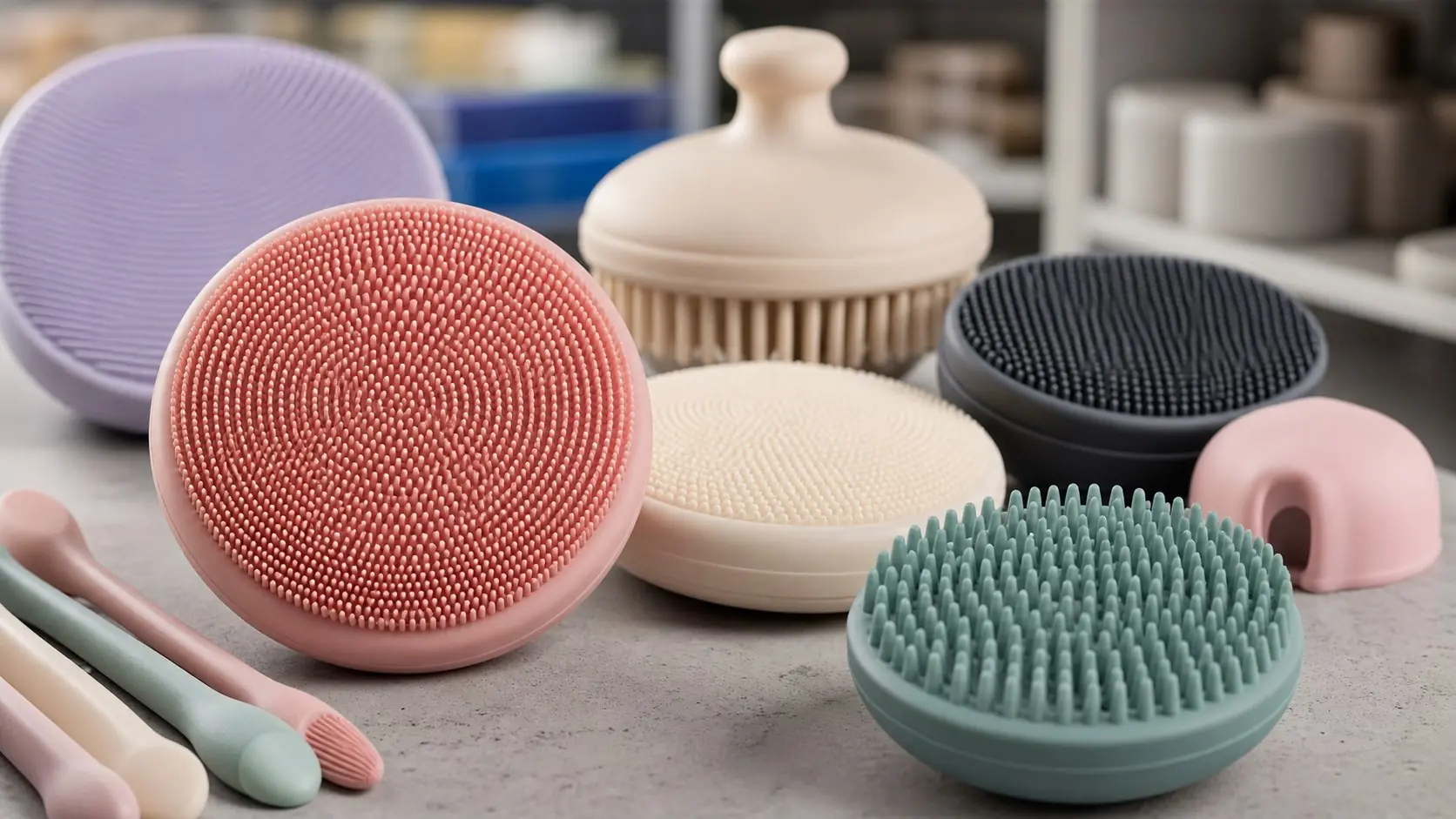Refined beauty and personal care silicone product close-up