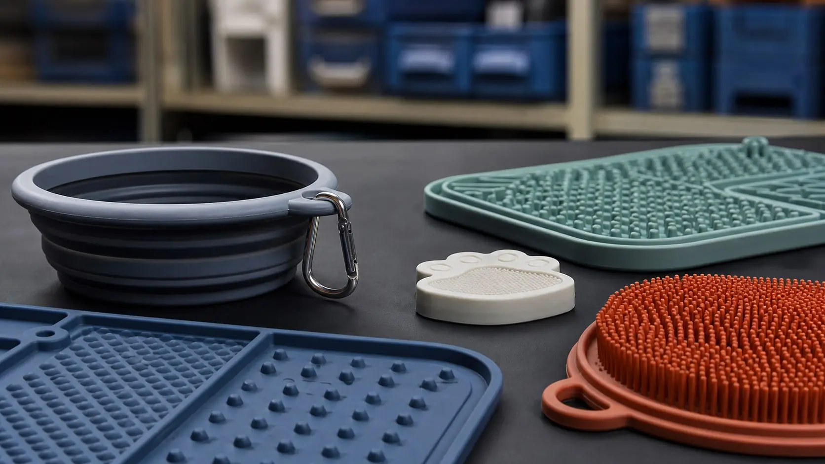 Refined pet silicone product close-up