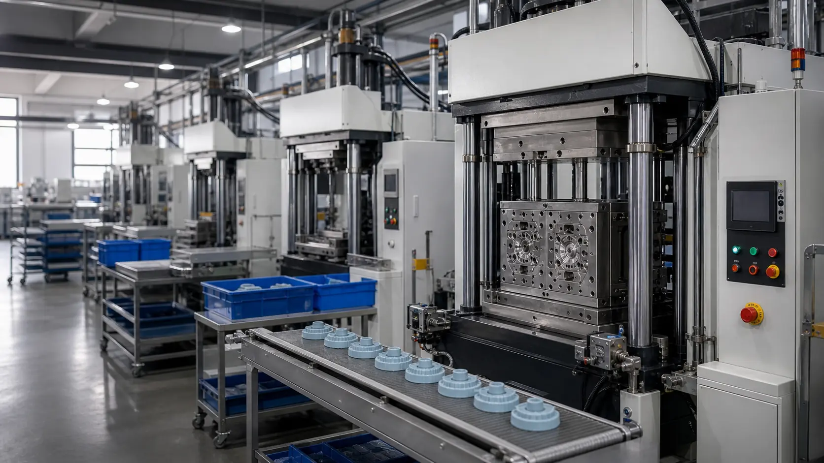 Real silicone production line
