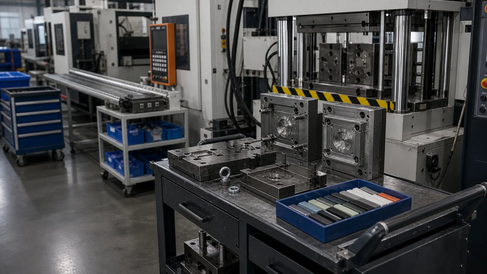 Real tooling preparation for silicone products